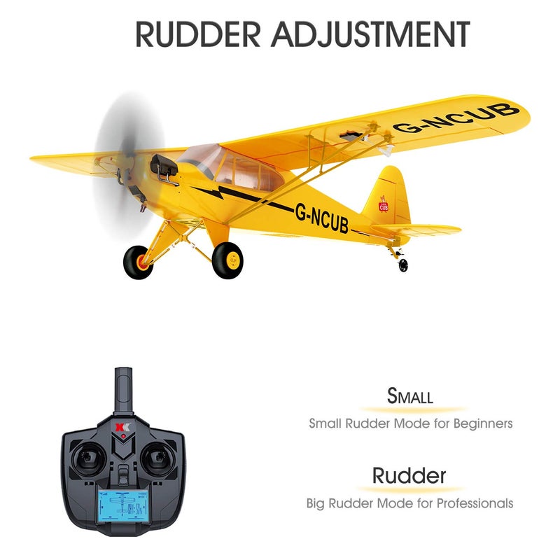 GoolRC WLtoys XK A160 RC Plane, 2.4GHz 5 Channel Brushless Remote Control Airplane for Adults, Stunt Flying RC Aircraft with 3D/6G Mode, Easy to Fly for Beginners - Image 3